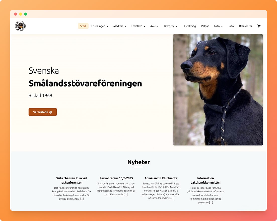 Svenska Smålandsstövare föreningen